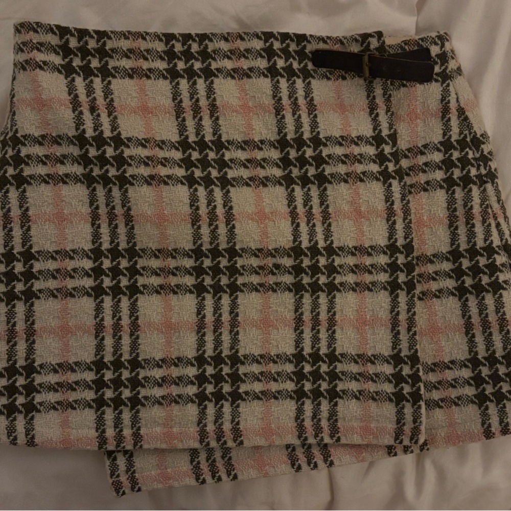 Burberry Plaid 12y Wrap Skirt